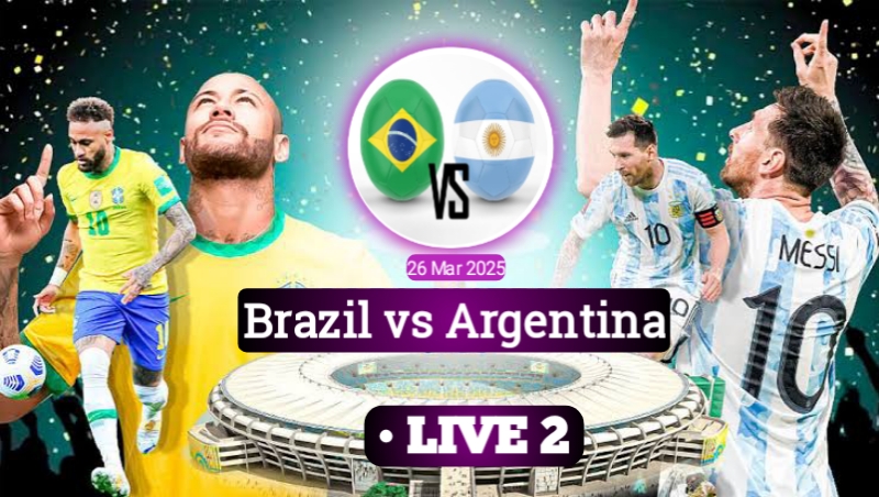 Brazil vs Argentina LIVE 2